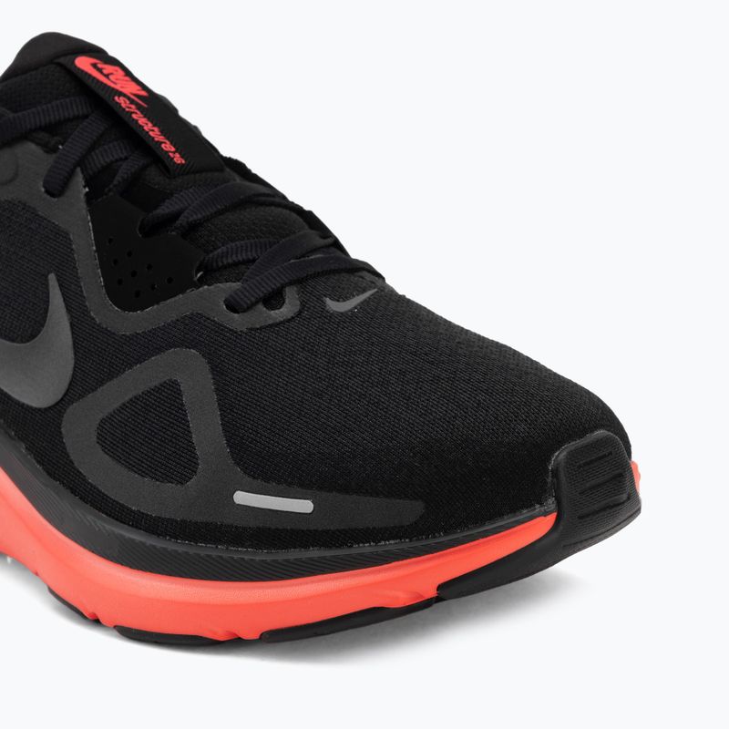 Herren-Laufschuhe Nike Structure 26 black/bright crimson/metallic dark grey 7