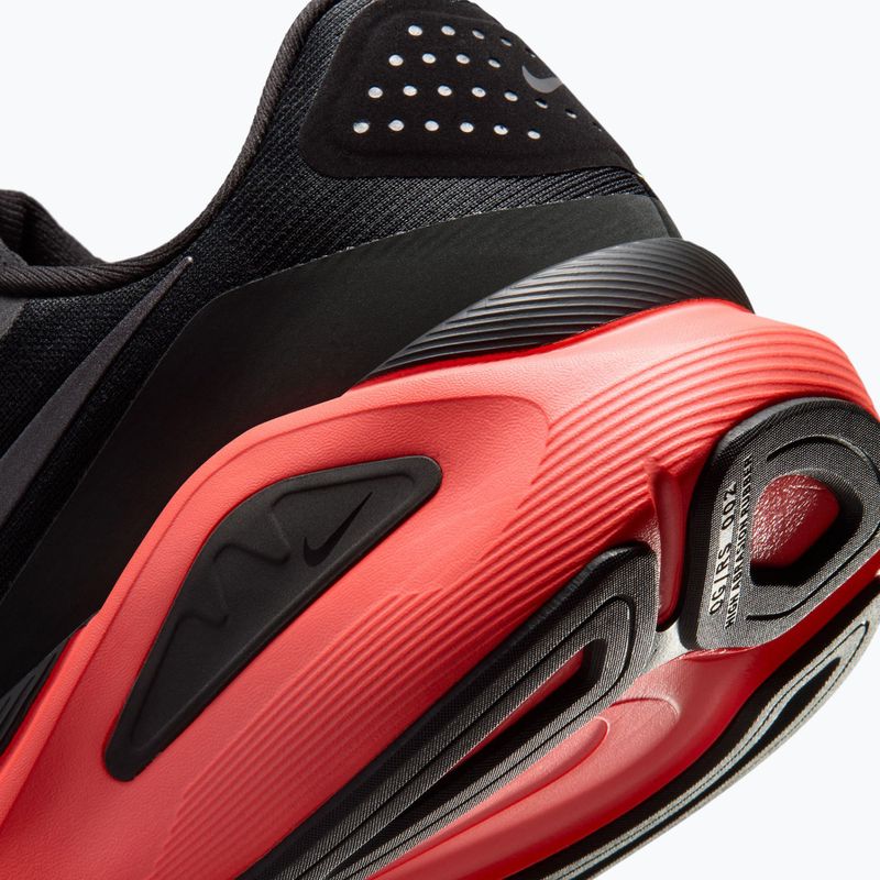 Herren-Laufschuhe Nike Structure 26 black/bright crimson/metallic dark grey 8