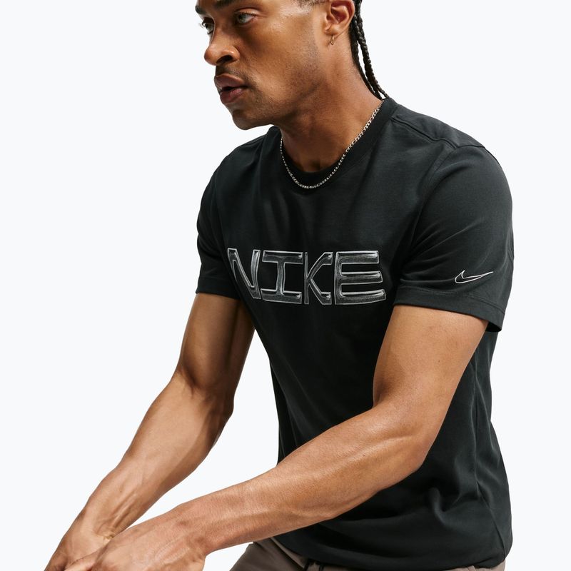 Trainings-T-Shirt Herren Nike Dri-FIT Training T-Shirt black/white 5