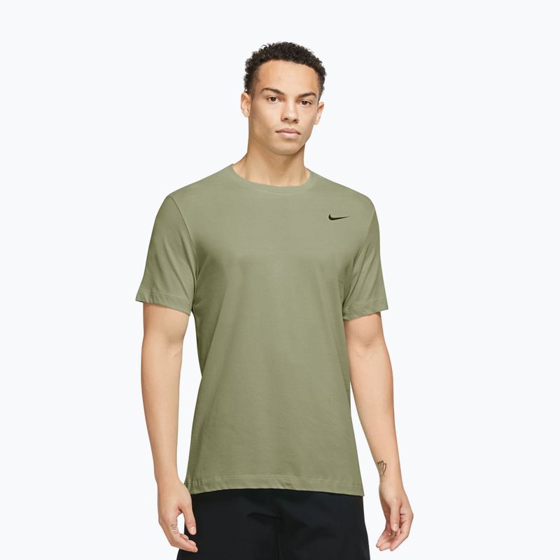 Trainings-T-Shirt Herren Nike Dri-FIT dusty olive/black