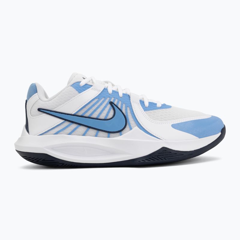 Volleyballschuhe Nike Zoom Hyperspeed Court 2 white/valor blue/midnight navy 2