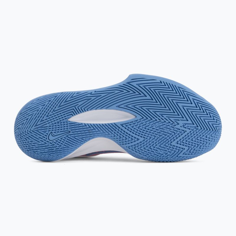 Volleyballschuhe Nike Zoom Hyperspeed Court 2 white/pink rise/valor blue 4