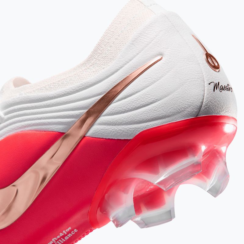 Herren-Fußballschuhe Nike Tiempo Maestro Elite White/Bright Crimson/Blur 7