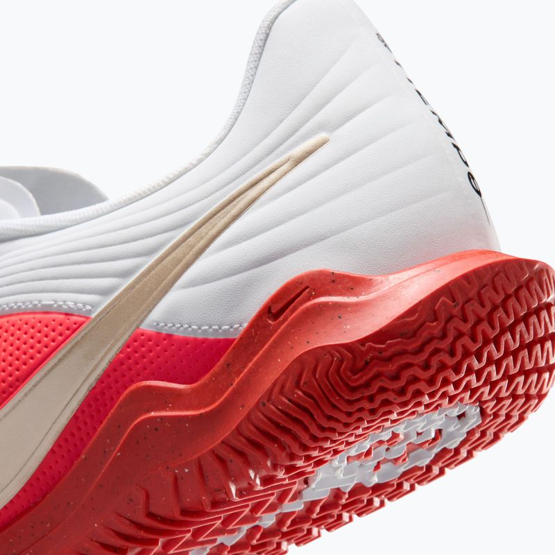 Herren-Fußballschuhe Nike Tiempo Maestro Club white/bright crimson/blur 6