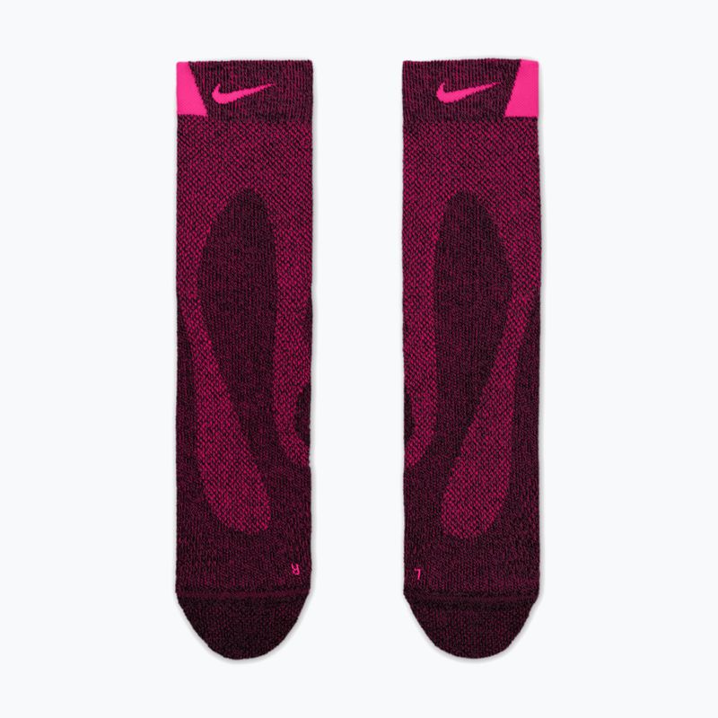 Socken Nike Run Lightweight Micro Crew Black/Hyper Pink/Hyper Pink 2
