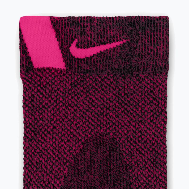 Socken Nike Run Lightweight Micro Crew Black/Hyper Pink/Hyper Pink 4