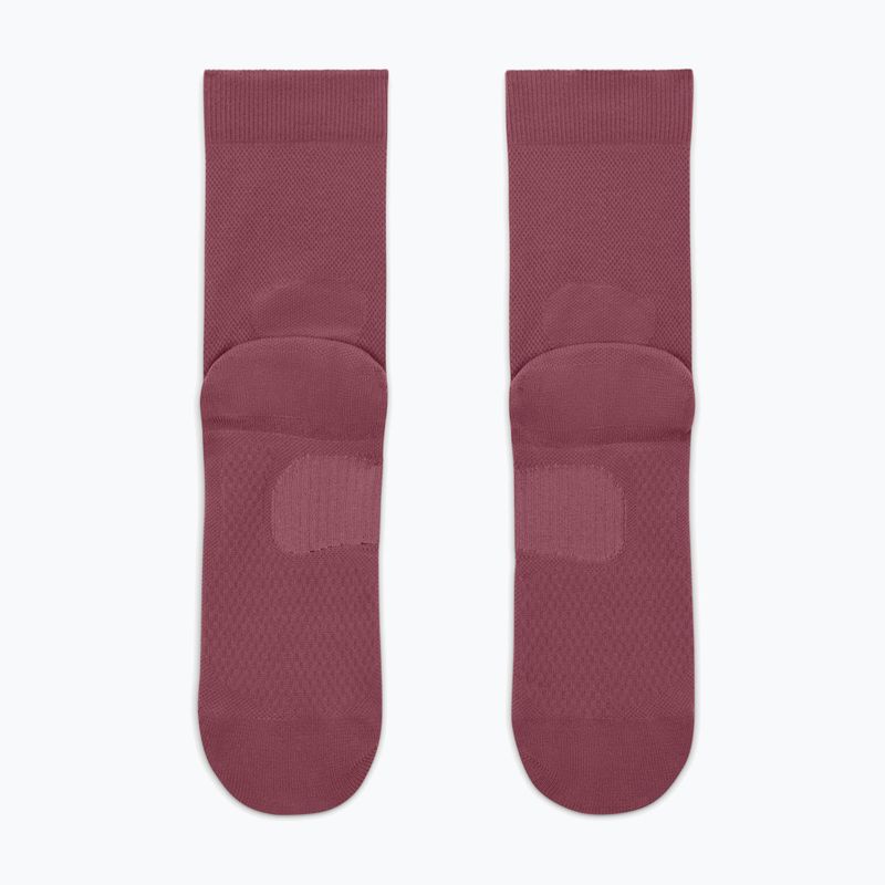 Socken Nike Run Midweight Crew pink smoke/pink rise/white 3