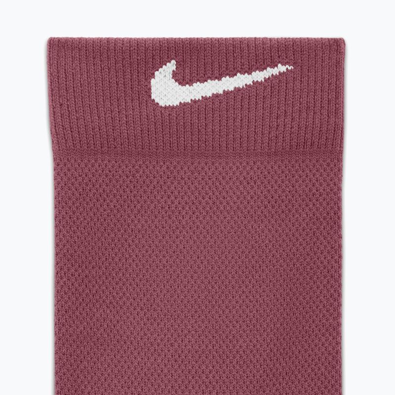 Socken Nike Run Midweight Crew pink smoke/pink rise/white 4