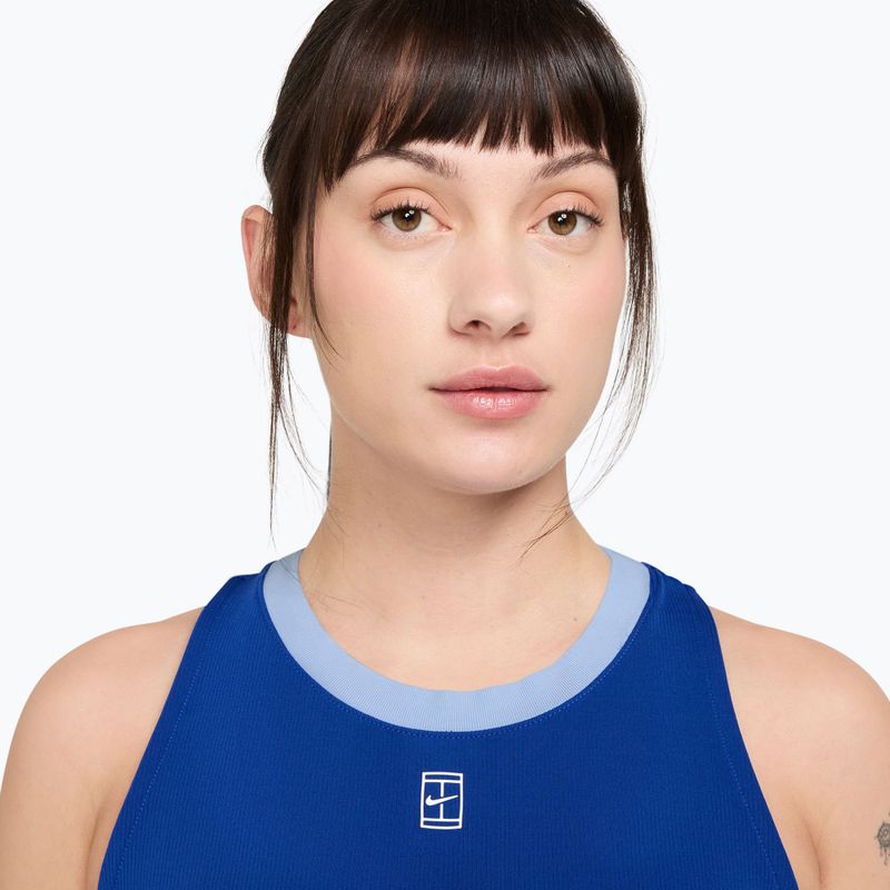 Damen-T-Shirt Nike Court Dri-Fit Advantage old royal/white 3