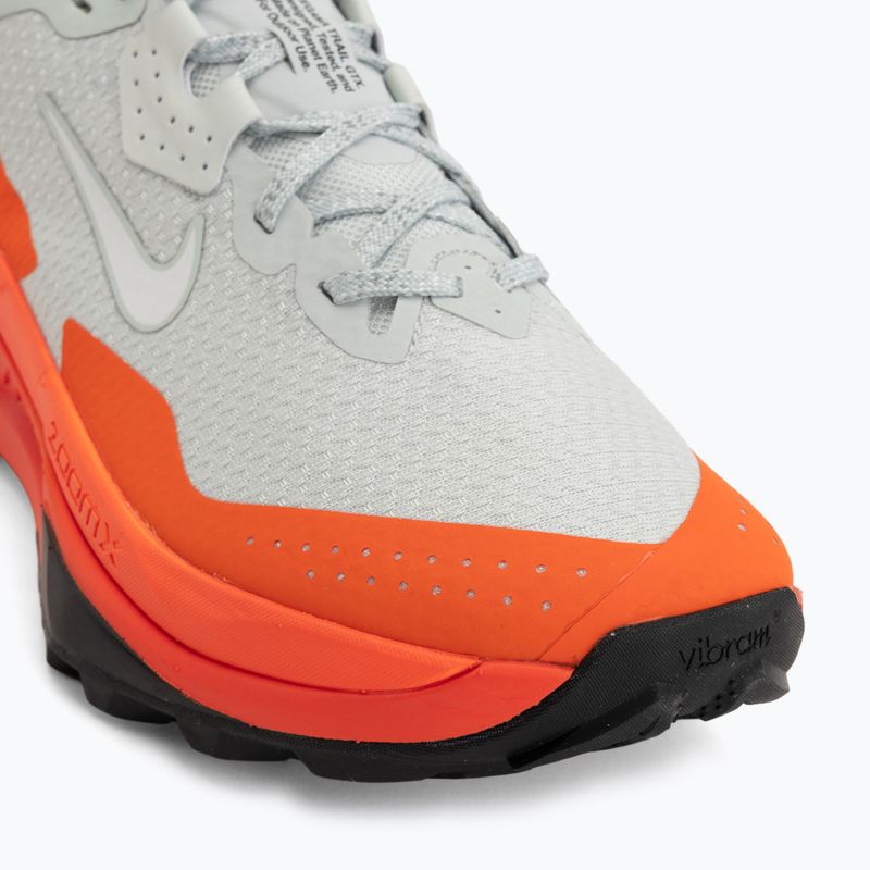 Herren-Laufschuhe Nike ACG Zegama Trail GORE-TEX light silver/safety orange/summit white 7
