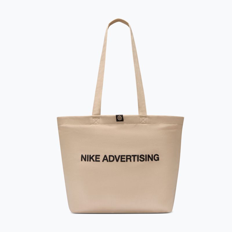 Tasche Nike Heritage "Your Message Here" Tote 22 l oatmeal/safety orange/safety orange 3