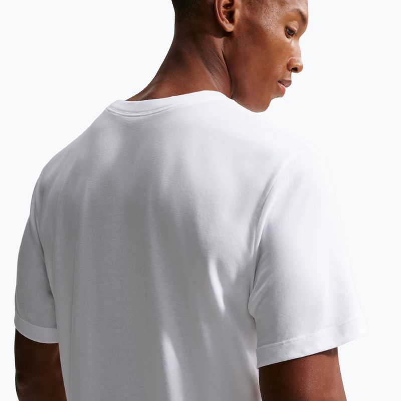 Herren-Laufshirt Nike Dri-Fit Running T-Shirt white/green spark 5