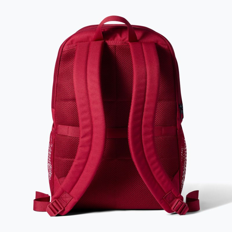 Rucksack Nike Brasilia 24 l tough red/black/reflect silver 2