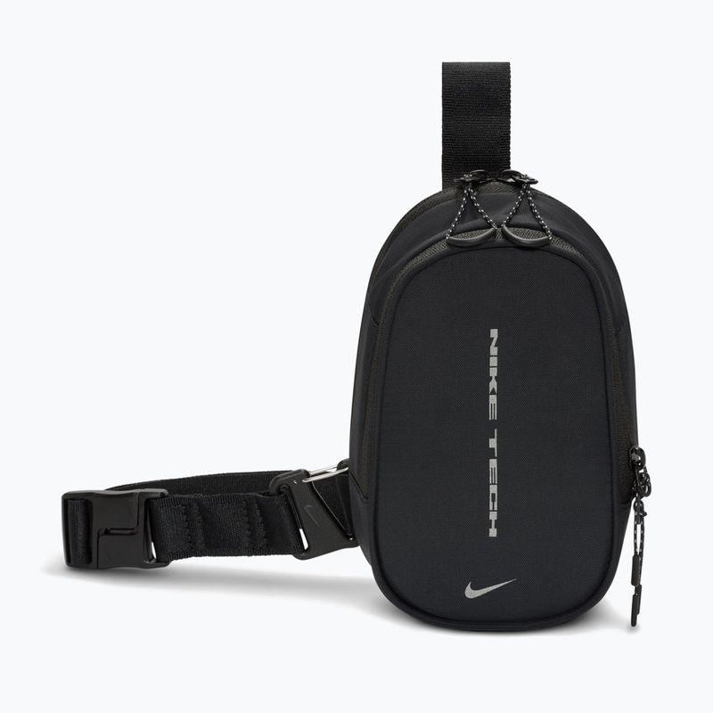 Gürteltasche Nike Tech Commute 1 l black/black/reflect silver 2