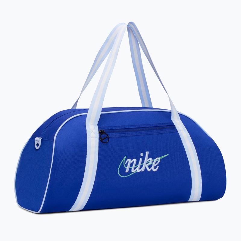 Damentrainingstasche Nike Gym Club Retro 24 l old royal/hydrogen blue/hydrogen blue 2