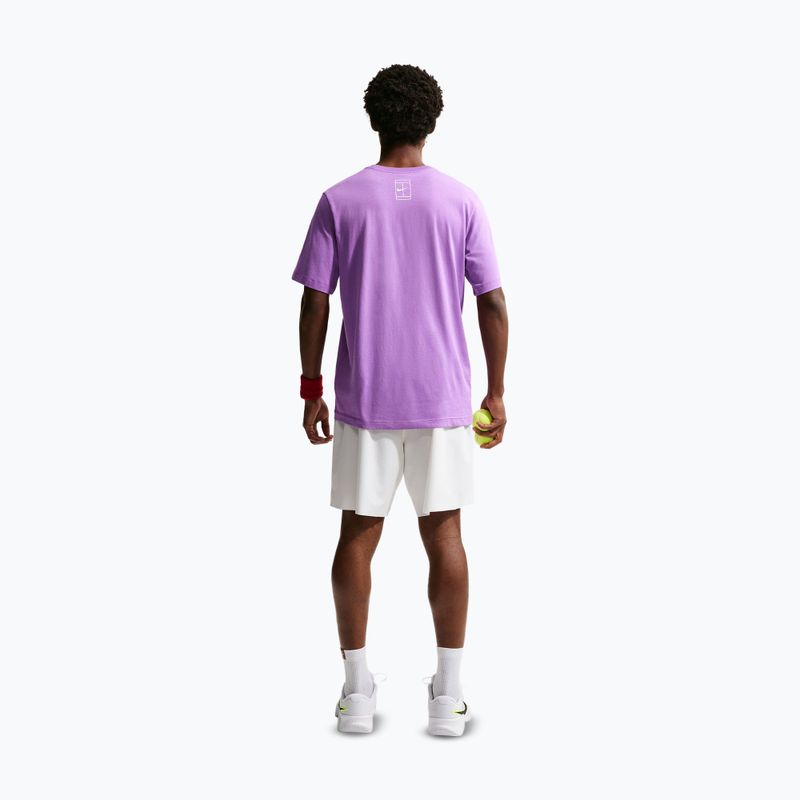Herren-Tennisshirt Nike Court Love bright violet 3