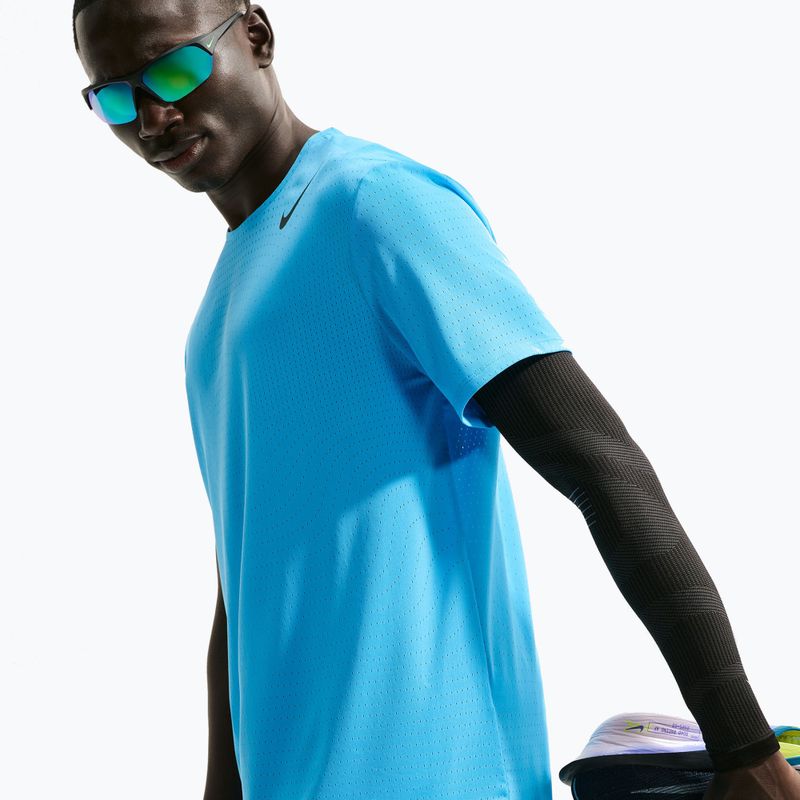 Herren-Laufshirt Nike AeroSwift light current blue/black 6