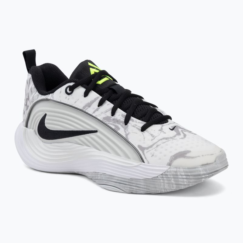 Herren-Basketballschuhe Nike Giannis Immortality 5 white/off white/metallic silver