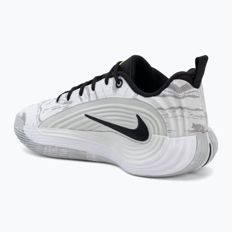 Herren-Basketballschuhe Nike Giannis Immortality 5 white/off white/metallic silver 3
