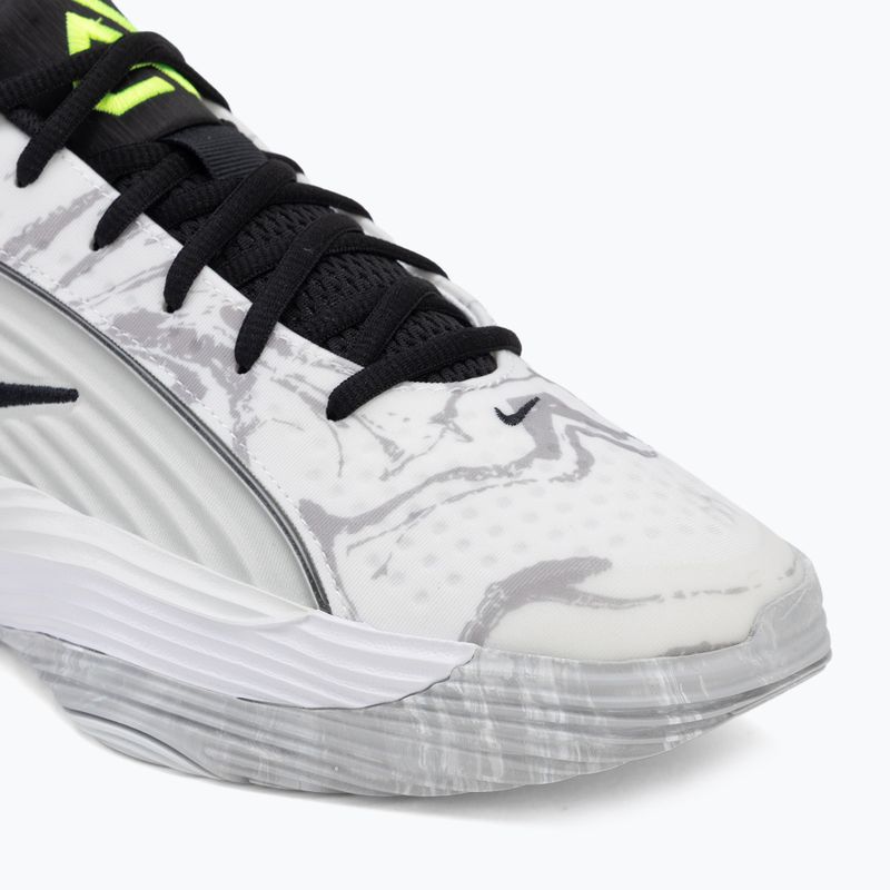 Herren-Basketballschuhe Nike Giannis Immortality 5 white/off white/metallic silver 7