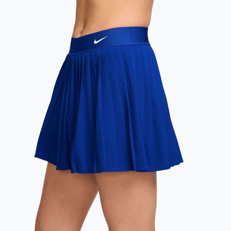Rock Nike Victory Dri-Fit High-Waisted Pleated old royal/white 3