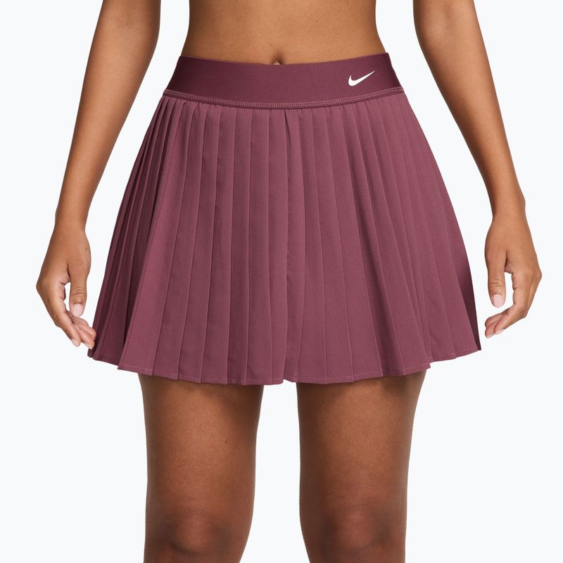 Rock Nike Victory Dri-Fit High-Waisted Pleated pink smoke/white