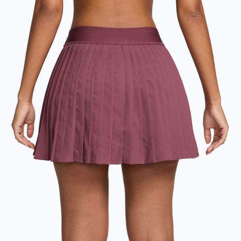 Rock Nike Victory Dri-Fit High-Waisted Pleated pink smoke/white 2