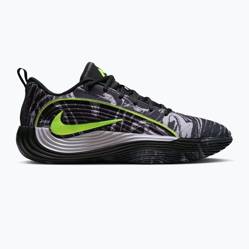 Herren-Basketballschuhe Nike Giannis Immortality 5 black/light smoke grey/volt