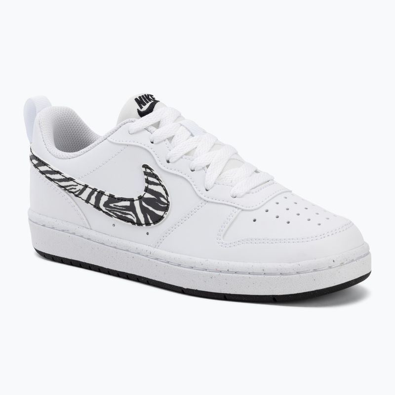 Nike Court Borough Low Schuhe weiß/schwarz