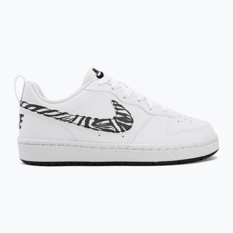 Nike Court Borough Low Schuhe weiß/schwarz 2