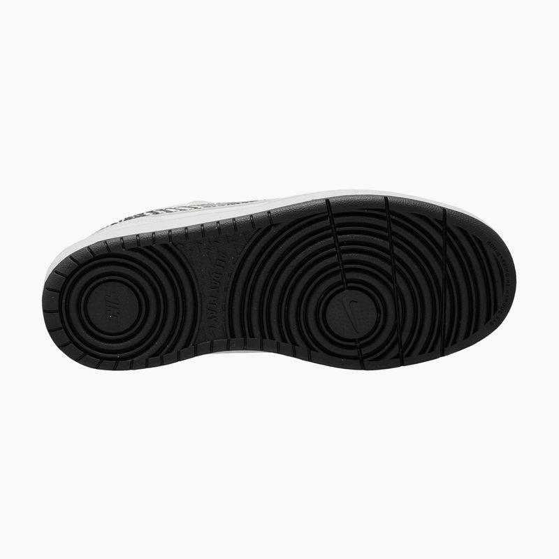 Nike Court Borough Low Schuhe weiß/schwarz 10