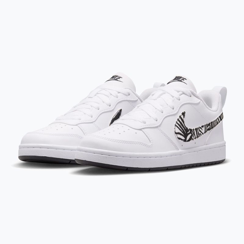 Nike Court Borough Low Schuhe weiß/schwarz 11
