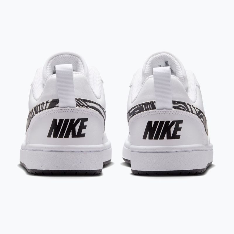 Nike Court Borough Low Schuhe weiß/schwarz 12