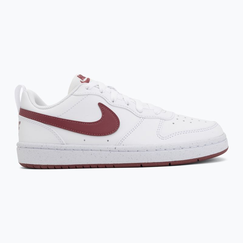 Kinderschuhe Nike Court Borough Low Recraft white/pink smoke 2