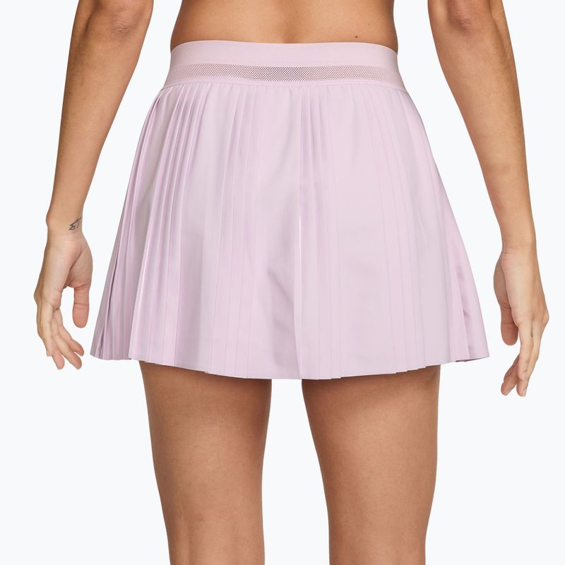Tennissrock Nike Court Dri-Fit Advantage Pleated bleached lilac/white 2