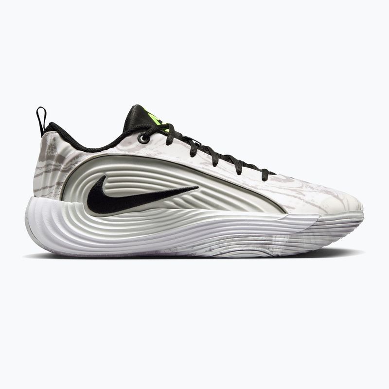 Herren-Basketballschuhe Nike Giannis Immortality 5 white/off white/metallic silver