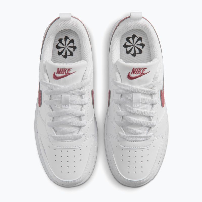 Kinderschuhe Nike Court Borough Low Recraft white/pink smoke 4
