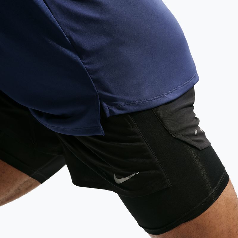 Lauf-Langarmshirt für Herren Nike Stride Dri-Fit ADV Midnight Navy 7