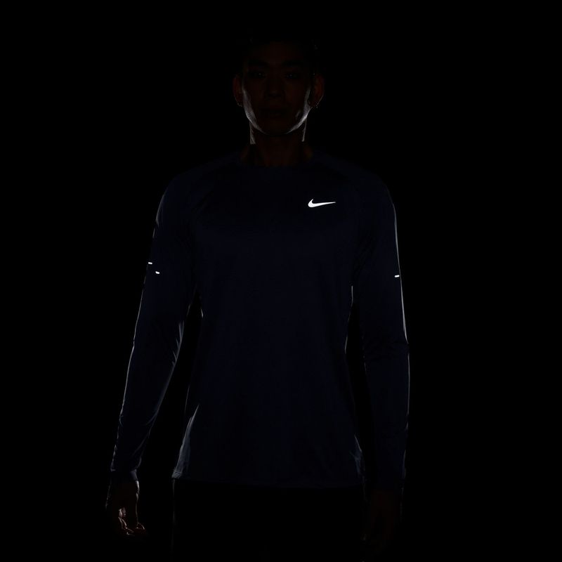 Lauf-Langarmshirt für Herren Nike Stride Dri-Fit ADV Midnight Navy 8