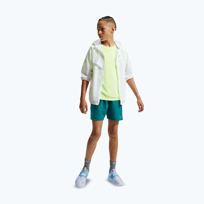 Kindershorts Nike Miler bright spruce/energy 2