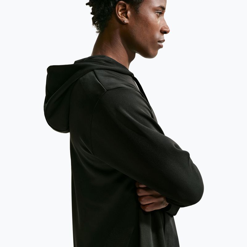 Herren-Trainingssweatshirt Nike Dri-FIT UV Pullover Hoodie black/white 4