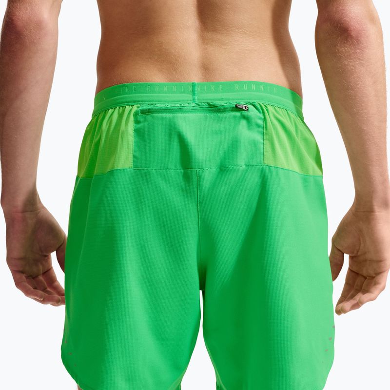 Herren-Laufshorts Nike Stride Dri-Fit Brief-Lined 7" green spark 4