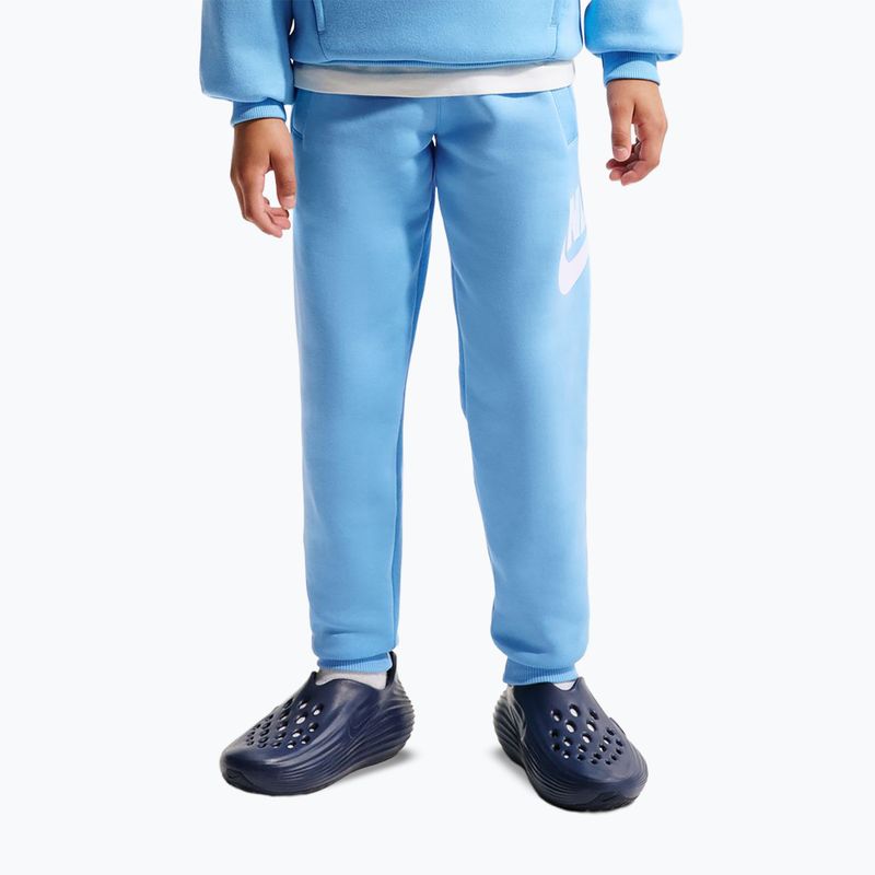 Kinderhose Nike Club Fleece football blue/white 7