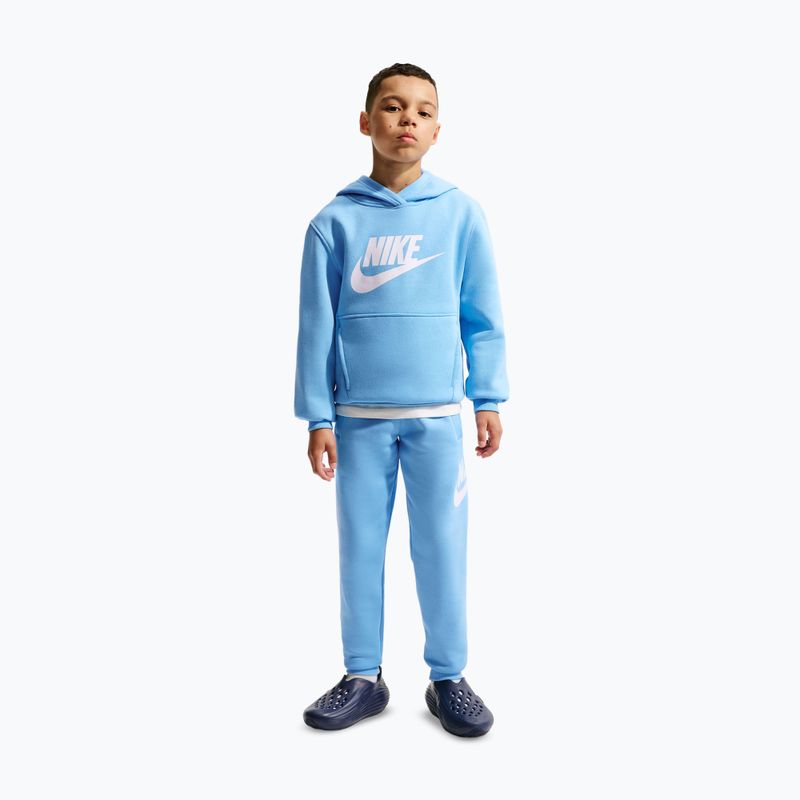 Kinderhose Nike Club Fleece football blue/white 2