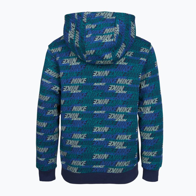 Kinder-Sweatshirt Nike Sportswear Club Fleece bright spruce/midnight navy/game royal 2