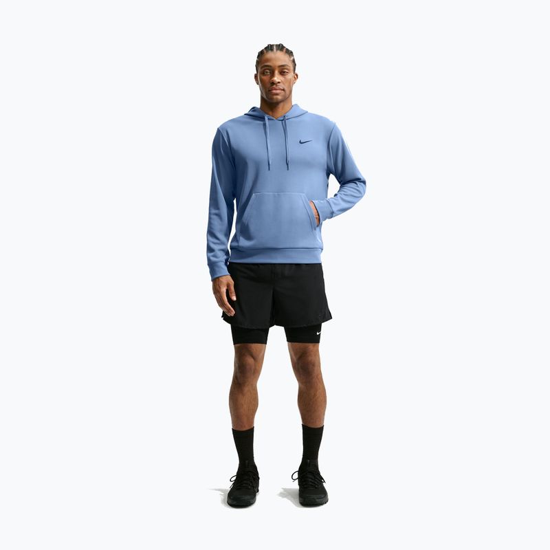 Herren-Trainingssweatshirt Nike Flex indigo storm/indigo storm/black 7