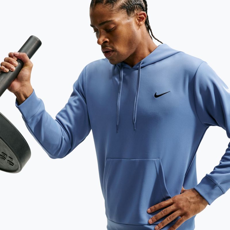 Herren-Trainingssweatshirt Nike Flex indigo storm/indigo storm/black 5