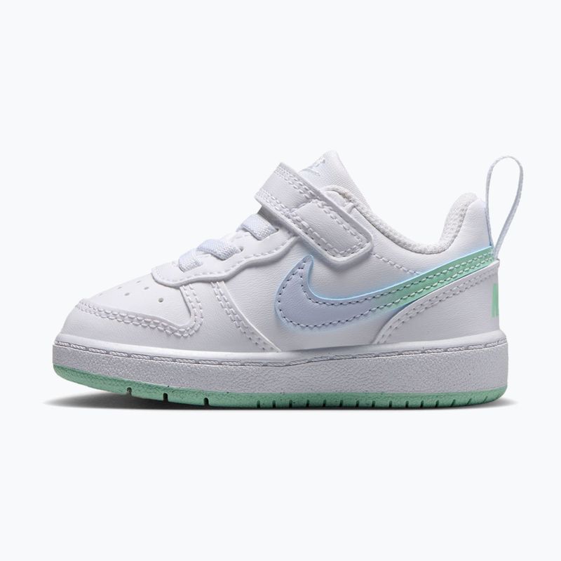 Kinderschuhe Nike Court Borough Low white/football grey/arctic green 2