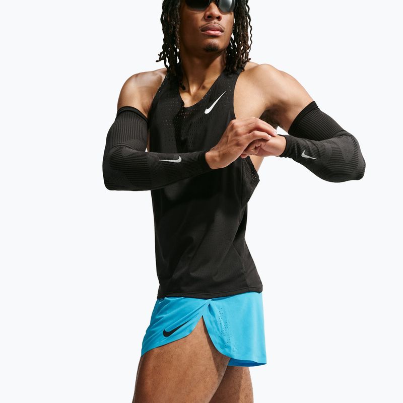 Herren-Laufshorts Nike AeroSwift light current blue/black 4