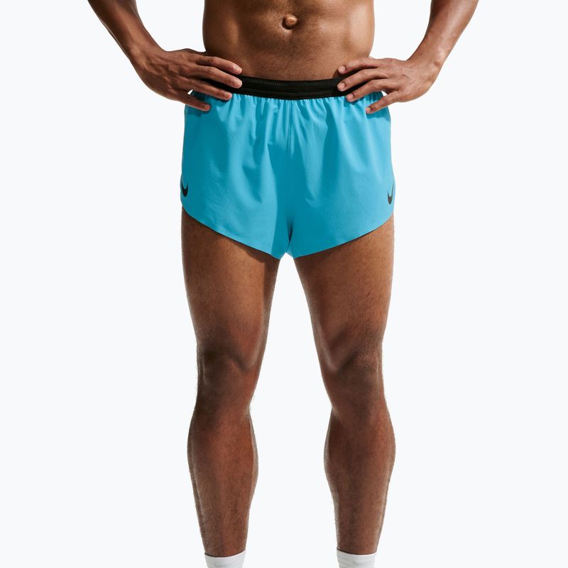 Herren-Laufshorts Nike AeroSwift light current blue/black 5